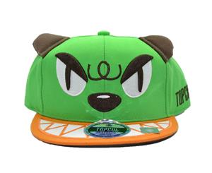 TopCul Character Green Hip Hop Snapback Cap