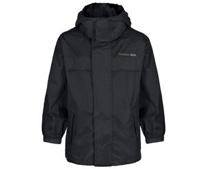 Trespass Kids Unisex Packa Pack Away Waterproof Jacket (Black) - TP908