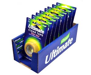 Ultratape Ultimate Very Easytear Clear Tape (8 Pack) (Multicolour) - SG13414