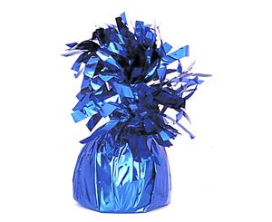 Unique Party Royal Blue Foil Tassels Balloon Weight (Royal Blue) - SG12424