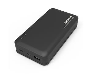 Urban 18W 20000mAh USB-A/USB-C Port Power Bank Battery for Charging Phone/Laptop