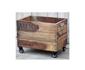 WHEELY RECYCLE STORAGE CRATE