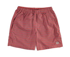 Wilson Boys Laby Shorts Pants Bottoms Junior - Hot Coral