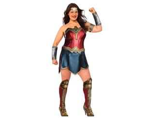 Wonder Woman Justice League Costume Womens Plus Size 8 Piece