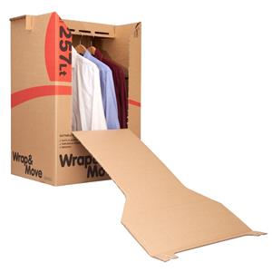 Wrap & Move 257L Heavy Duty Porta Robe Moving Carton