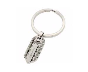 ZOPPINI - Stainless Steel Patterned Keyring