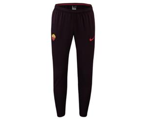 2018-2019 AS Roma Nike Squad Training Pants (Burgundy)