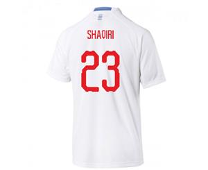 2018-2019 Switzerland Away Puma Football Shirt (Shaqiri 23)