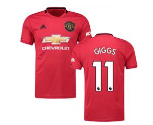 2019-2020 Man Utd Adidas Home Football Shirt (Kids) (GIGGS 11)