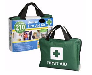 210pcs Deluxe First Aid Kit