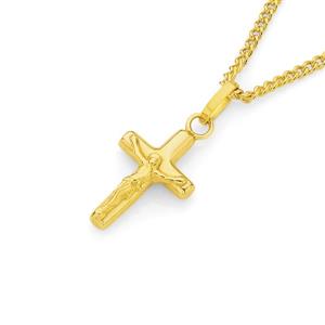 9ct Gold Mini Crucifix Cross