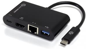 Alogic USB-C to HDMI/USB3.0/Gigabit Etherner/USB-C MultiPort Adapter