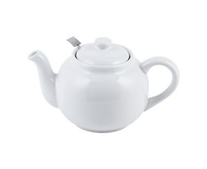 Ambrosia Kira 1L Tea Pot with Infuser White