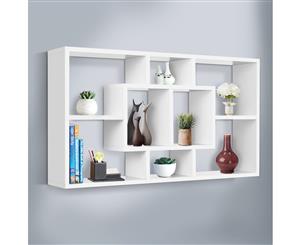 Artiss Floating Wall Shelf DIY Mount Storage Bookshelf Display Rack White