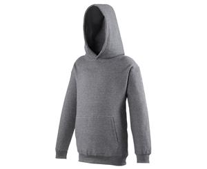 Awdis Kids Unisex Hooded Sweatshirt / Hoodie / Schoolwear (Charcoal) - RW169