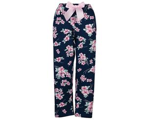 Bessi - Navy Cherry Blossoms Lounge Pants