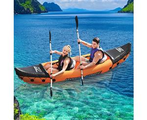 Bestway LITE-RAPID 2-person Inflatable Kayak Kayaks Canoe Raft Fishing Boat