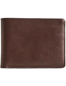 Bifold Pebble Leather Wallet
