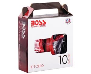 Boss KIT-ZERO 10-Gauge 2-Ch Amp Wiring Kit