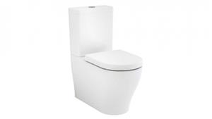 Caroma Luna Back to Wall Toilet Suite - Back Entry