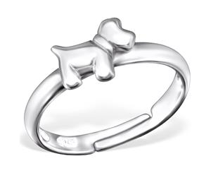 Children's Sterling Silver Dog Ring