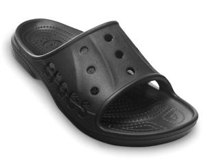 Crocs Unisex Baya Slides - Black