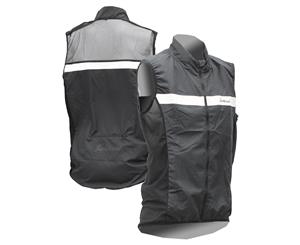 Cycling Bicycle Bike Outdoor Sleeveless Jersey Wind Vest Black