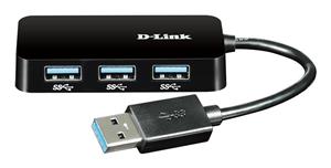 D-Link DUB-1341 4 Port USB3.0 Portable Hub