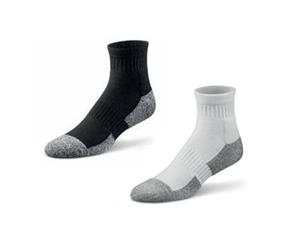 Dr Comfort Ankle Socks - White