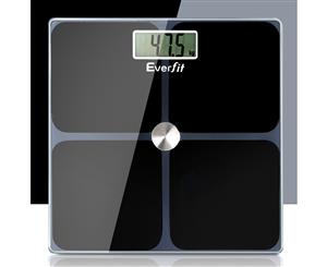 Everfit 180KG Electronic Digital Body Fat Scale Scales Bathroom Monitor Tracker
