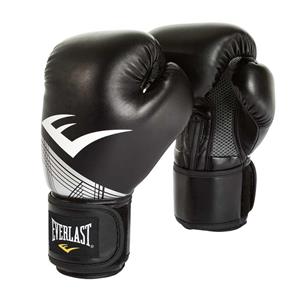 Everlast Pro Style Advanced Training Boxing Gloves Black / Silver