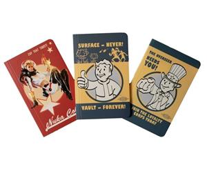 Fallout Pocket Notebook Collection  Set of 3
