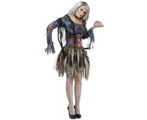 Female Complete Zombie Adult Women's Costume