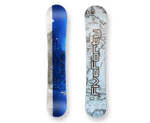 Five Forty Snowboard Beach Camber Sidewall 155cm - Blue