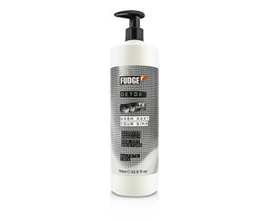 Fudge Detox Shampoo Sulfate Free (Removes Product & Not Moisture) 1000ml/33.8oz