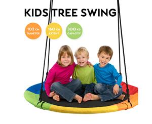 Giant Tree Swing 100cm Outdoor Hammock Chair Kids Children Yard Play Equipment