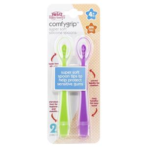 Heinz Baby Super Soft Silicone Spoons 2 Pack