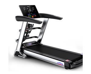 JMQ A8 Electric Treadmill Pulse Sensor Foldable Bluetooth Gym Exercise Machine