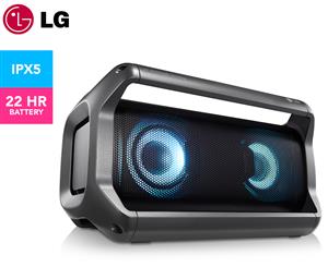LG PK5 Portable Bluetooth Speaker w/ Meridian Technology - Black