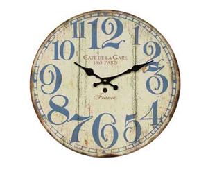 LaVida Cafe Gare Clock Large 1 Piece &hellip