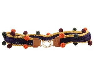 M Missoni Women's Multicolour Belt - Purple