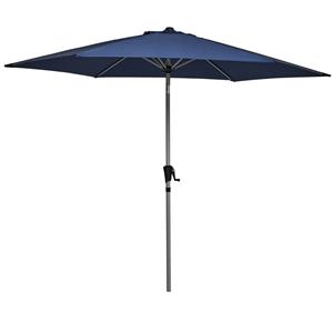 Marquee 3m Blue Round Jasper Market Umbrella