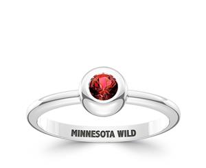 Minnesota Wild Ruby Ring For Women In Sterling Silver Design by BIXLER - Sterling Silver
