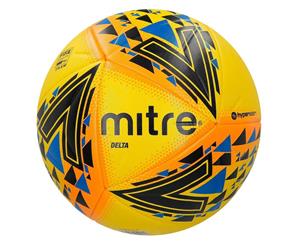 Mitre Delta Professional Ball Yellow Size 4