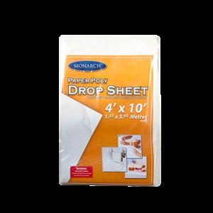 Monarch 1220 x 3050mm Plastic Paper Poly Drop Sheet