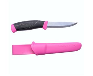 Morakniv Companion Outdoor Sports Knife/Clam - Magenta