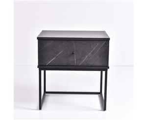 Morena Bedside Table (Grey Stone)