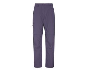 Mountain Warehouse Wms Explore Womens Zip Off Trouser Zip-Off Trousers - Purple