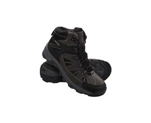 Mountain Warehouse Women's Fully Waterproof Boots with Suede and Mesh Upper - Black