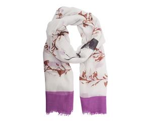 Myrtle Beach Adults Unisex Traditional Scarf (Purple/Brown) - FU592